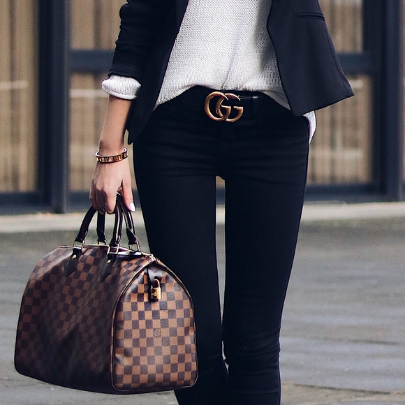 Authentic Louis Vuitton LV Damier Ebene Speedy 30 N41364 MSRP $1,675 - Picture 1 of 16